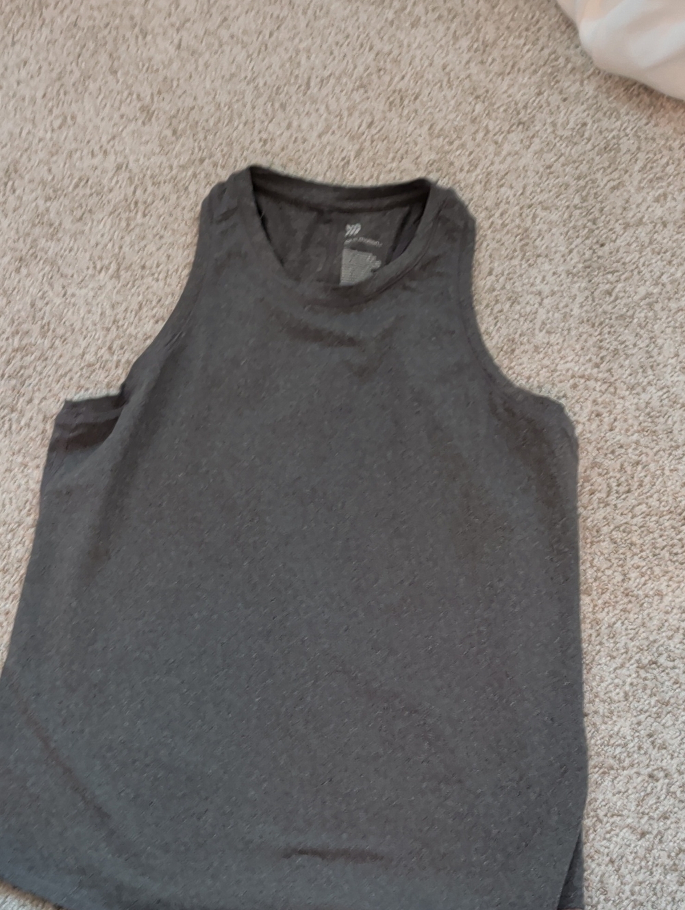 all in motion Men's Dark Gray Athletic Tank Top